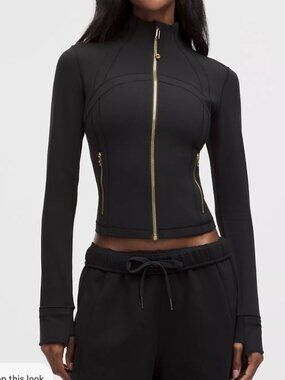 LULULEMON Define Cropped Jacket Nulu SIZE 10